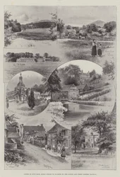 Scenes in Dove Dale, Newly Opened to Tourists by the London and North Western Railway